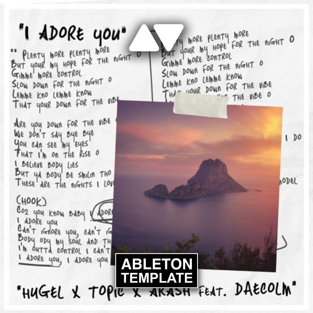 HUGEL x Topic x Arash feat. Daecolm - I Adore You Ableton Template (Afro House)
