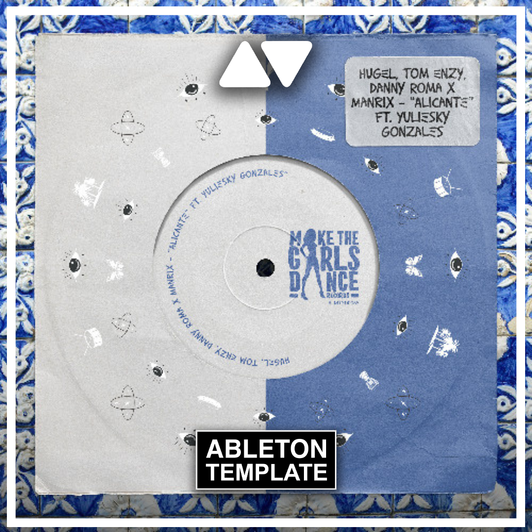 HUGEL, Tom Enzy, Danny Roma x Manrix - Alicante ft Yuliesky Gonzalvez Ableton Template (Afro House)
