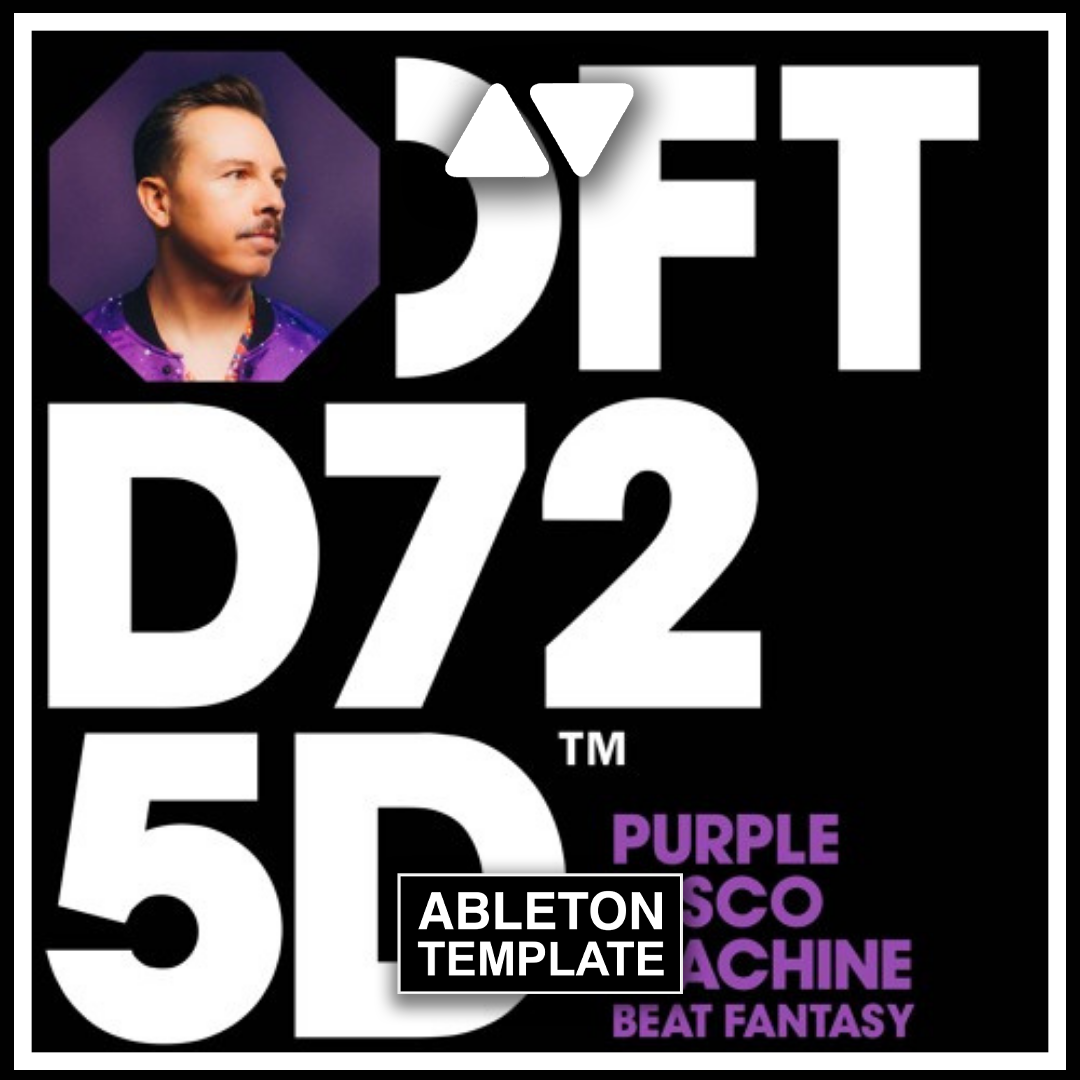 Purple Disco Machine - Beat Fantasy Ableton Template (Synthpop)