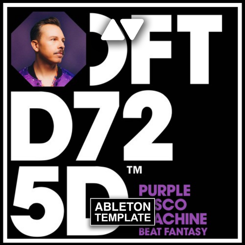 Purple Disco Machine - Beat Fantasy Ableton Template (Synthpop)